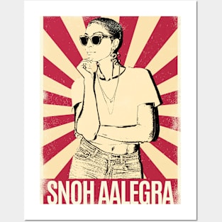 Retro Vintage Snoh Aalegra Posters and Art